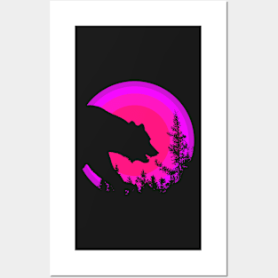 Wild Bear Shadow Posters and Art